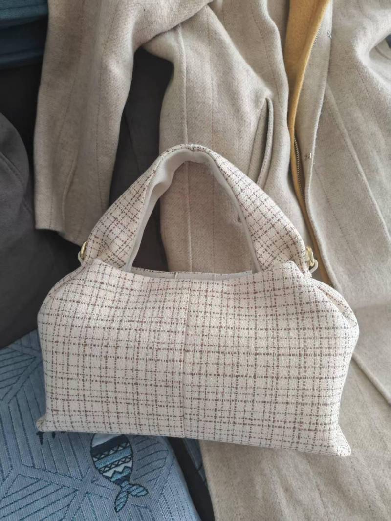 Nische Design Wolkenknödel Damen Vielseitige Weiche Lunchbox Schulter Umhängetasche von Joom DACH