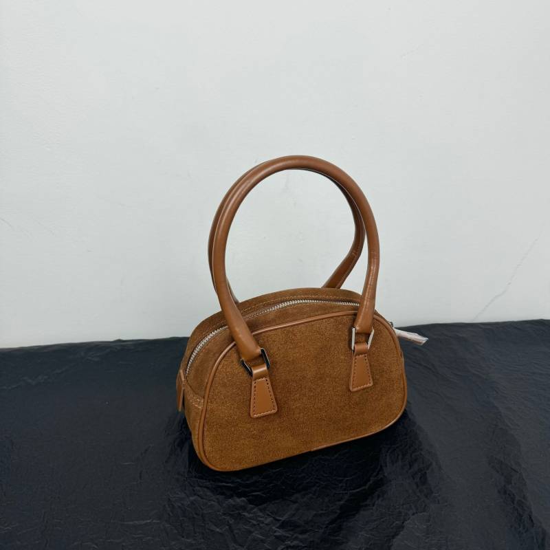 Nischendesign Wildleder Kissen Tasche, Handtasche, Retro und Vielseitig, Umhängetasche, Kleine quadratische Handtasche von Joom DACH