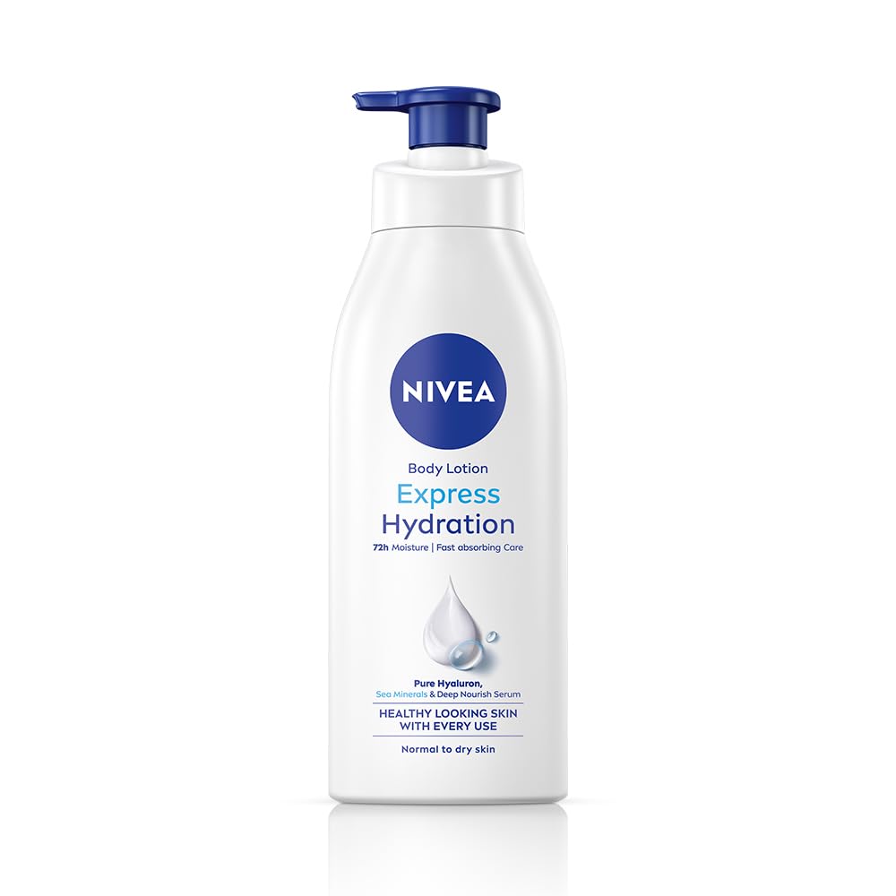 Nivea Express Hydration Bodylotion Für Männer Frauen 400ml Schnell Einziehende Feuchtigkeitspflege Trockene Hautpflege Leicht Nicht Fettend von Joom DACH