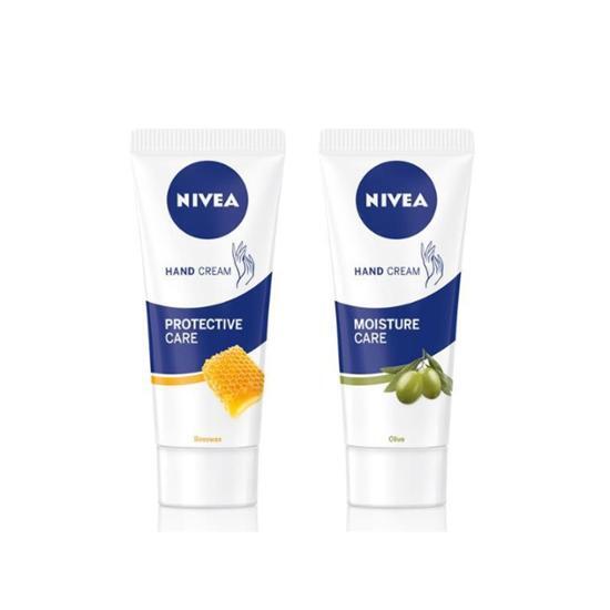 Nivea Handcreme 75ml 2 Sorten, wähle 1 (Feuchtigkeits-/Schutz) moisture care von Joom DACH