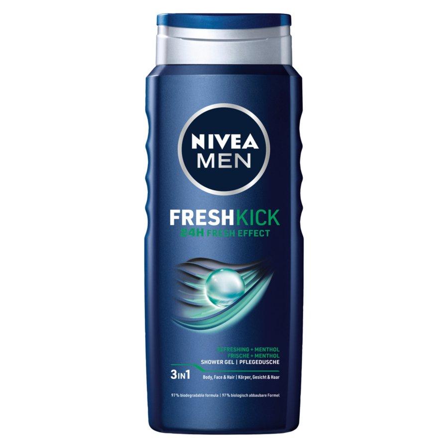 Nivea Men Fresh Kick Duschgel, 500 ml – Belebender Reiniger für Frische und Energie Nivea Men Fresh Kick Duschgel, 500 ml – Belebender Reiniger für Frische und Energie von Joom DACH