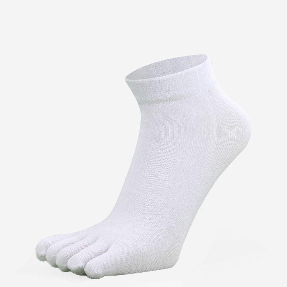 No-Show-Socken schützen Knöchel-Zehensocken, Knöchelsocken, Herren-Socken mit geteilter Zehenpartie, fünf Fingersocken weiß von Joom DACH
