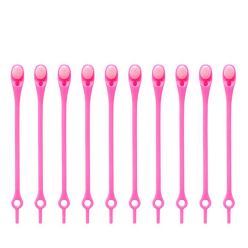 No-Tie-Schnürsenkelschnalle aus Silikon für Männer, Frauen und Kinder – elastisch, waschbar, weiß 12 pieces per pack price von Joom DACH