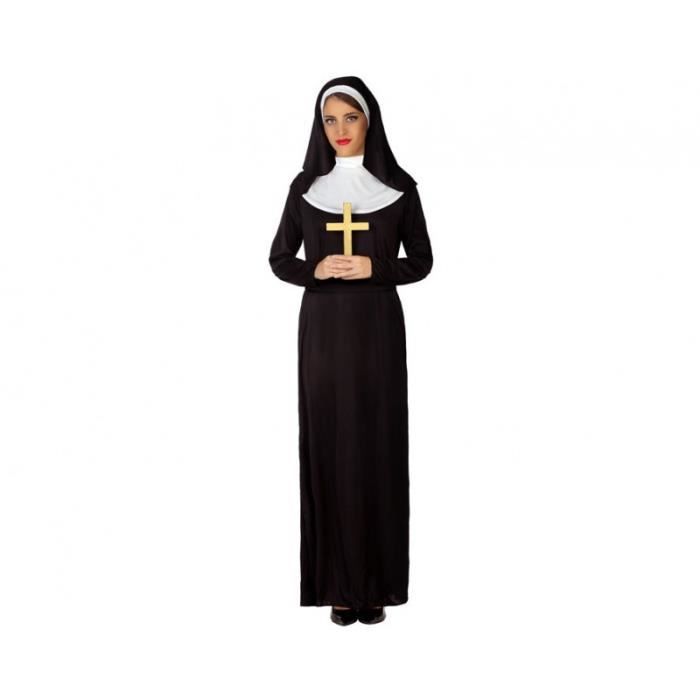Nonnenkostüm - AC-DÉCO - XS/S - Schwarz aus Polyester Nonnenkostüm - AC-DÉCO - XS/S - Schwarz aus Polyester von Joom DACH