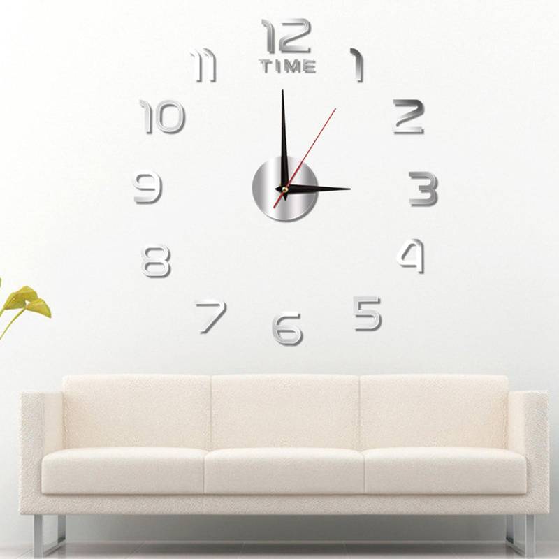 Nordic Einfache Sofa Wand Leuchtende Stumm Uhr DIY Wanduhr Acryl Digitale Dekorative Wand Aufkleber Type 3 Nordic Einfache Sofa Wand Leuchtende Stumm Uhr DIY Wanduhr Acryl Digitale Dekorative Wand Aufkleber Type 3 von Joom DACH