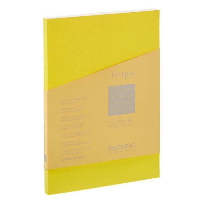 Notizbuch - FABRIANO - EcoQuaPlus - A5 - Gelb - 90 linierte Blätter - 90g/m² Papier gelb Notizbuch - FABRIANO - EcoQuaPlus - A5 - Gelb - 90 linierte Blätter - 90g/m² Papier gelb von Joom DACH