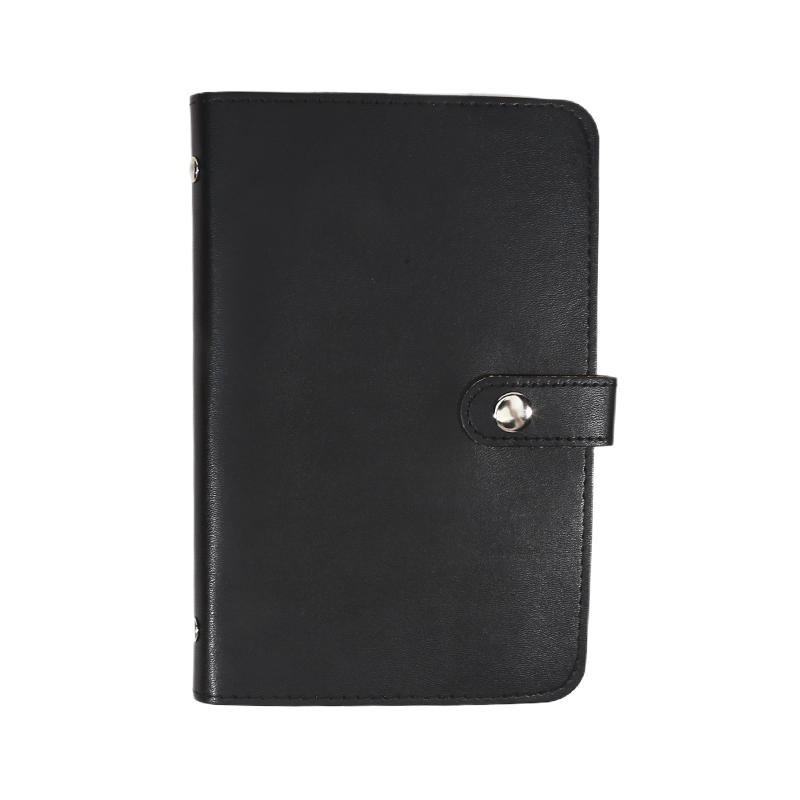 Notizbuch mit großer Kapazität zur Bargeldaufbewahrung, nachfüllbar, Reise-Geld-Budget-Ordner, Planer-Organizer, Spar-Challenges-Buch One Size schwarz von Joom DACH