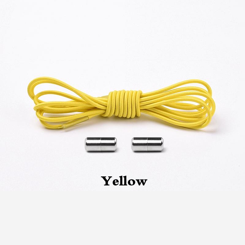 Nr. 8 elastische Schnürsenkel, rund, ohne Binden, Schnürsenkel, Sneakers, Schnürsenkel, für Kinder und Erwachsene, Gummi-elastische Schnürsenkel, Schloss, Einheitsgröße, passend für alle Schuhe gelb Nr. 8 elastische Schnürsenkel, rund, ohne Binden, Schnürsenkel, Sneakers, Schnürsenkel, für Kinder und Erwachsene, Gummi-elastische Schnürsenkel, Schloss, Einheitsgröße, passend für alle Schuhe gelb von Joom DACH