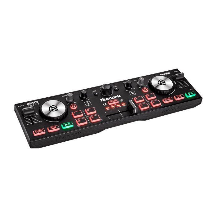 Numark DJ2GO2TOUCH 2 - Ultra-kompakter 2-Kanal-Controller + USB-Soundkarte von Joom DACH