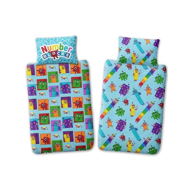 Numberblocks Lernen Sie das Bettbezug-Set „Number Blocks“ kennen Junior schwarz von Joom DACH