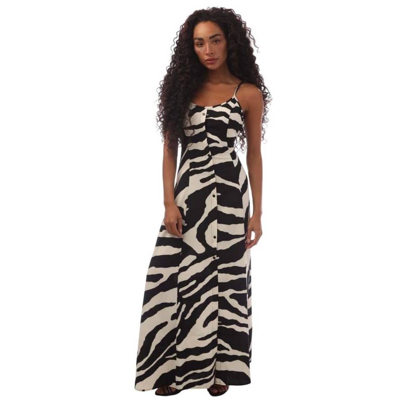 Nur Damen/Damen Nova Gigi Zebra-Print Maxikleid 10 UK weiß/schwarz Nur Damen/Damen Nova Gigi Zebra-Print Maxikleid 10 UK weiß/schwarz von Joom DACH