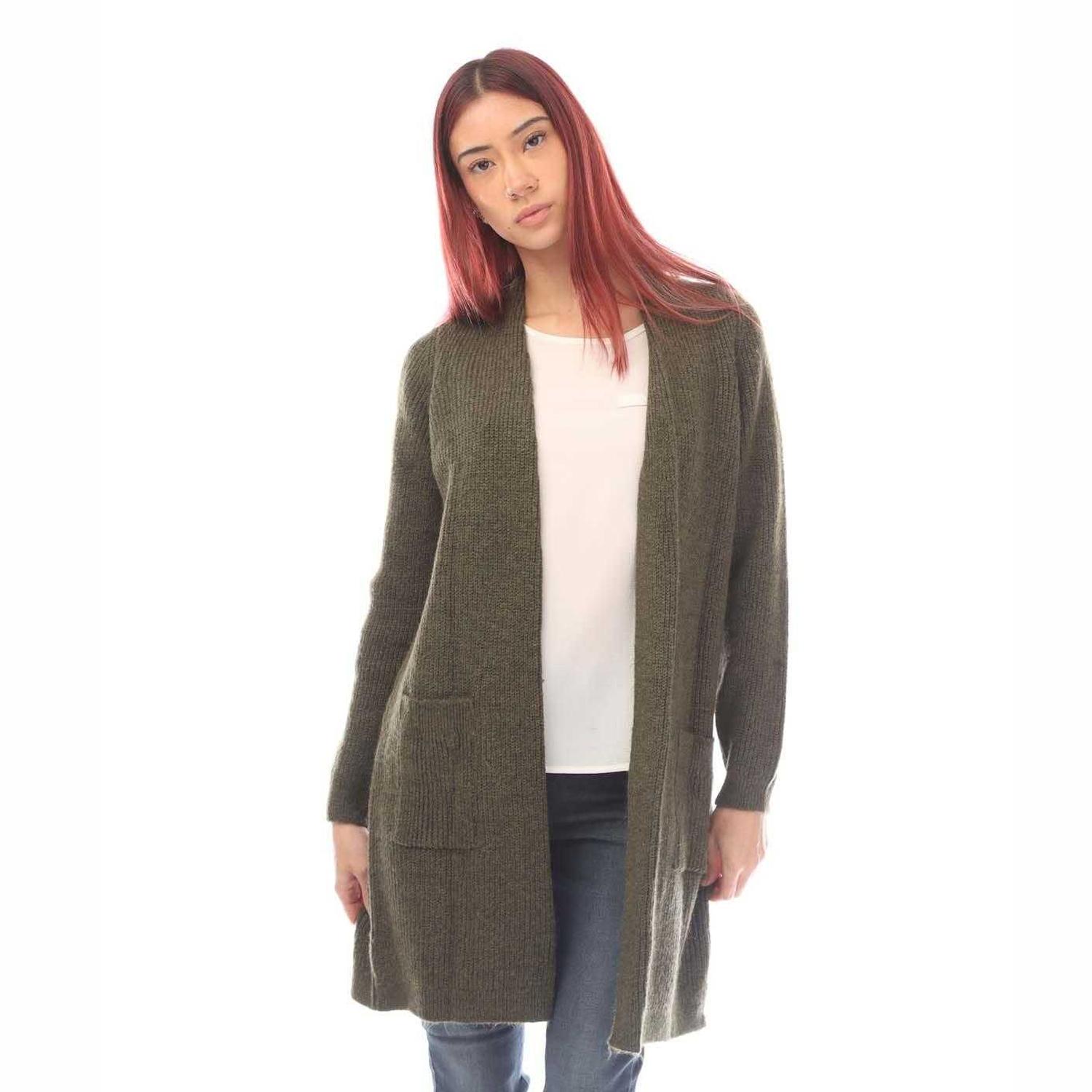 Nur Damen Jade Offener Cardigan 8 UK khaki von Joom DACH