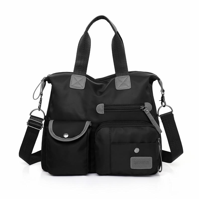 Nylon Handtasche Frauen Große Kapazität Schulter Tasche Wasserdichte Messenger Taschen Casual Lady Umhängetasche Multifunktions Shopping Totes 34x30x13cm schwarz Nylon Handtasche Frauen Große Kapazität Schulter Tasche Wasserdichte Messenger Taschen Casual Lady Umhängetasche Multifunktions Shopping Totes 34x30x13cm schwarz von Joom DACH