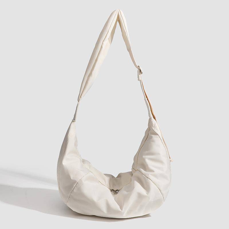 Nylon Pendler Tasche Damen Einfache Umhängetasche All Casual Einzelschulter Mode Knödeltasche von Joom DACH