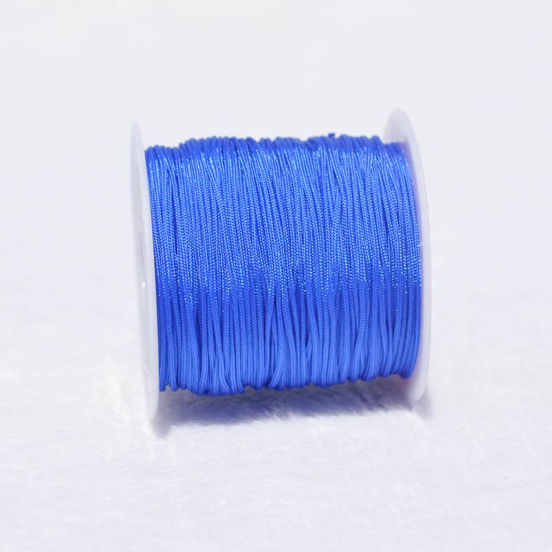 Nylonschnur für Halsketten, Armbänder, 0,8 mm x 20 m, DIY-Schmuckfaden, hochwertige Kordeln, Schmuckzubehör königsblau von Joom DACH