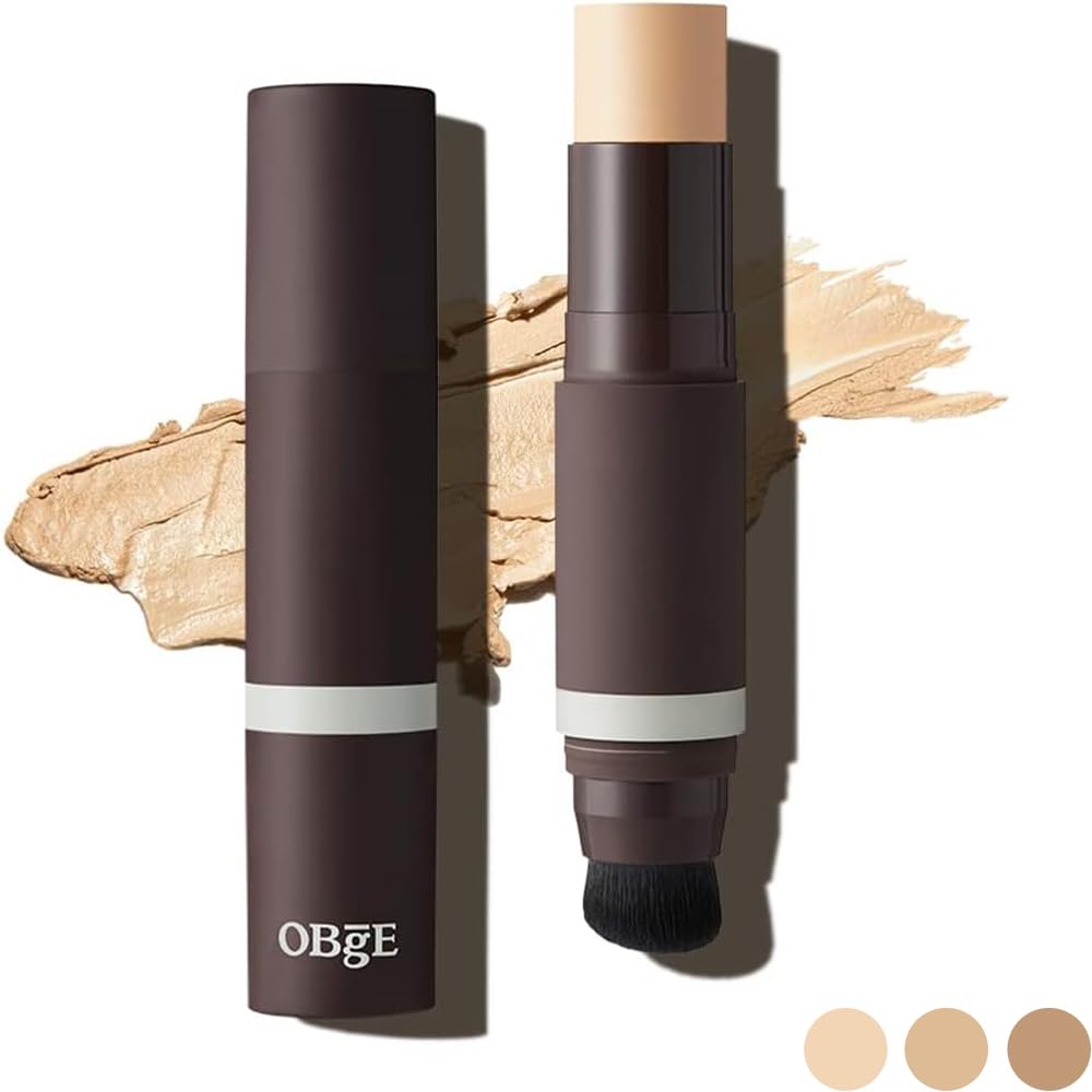 OBgE BB Stick für natürliche Deckkraft Foundation Authentischer Stick-Foundation zum einfachen Abdecken der Haut Abgedeckt Stark Perfekt für Make-up Keine Technik elfenbein von Joom DACH