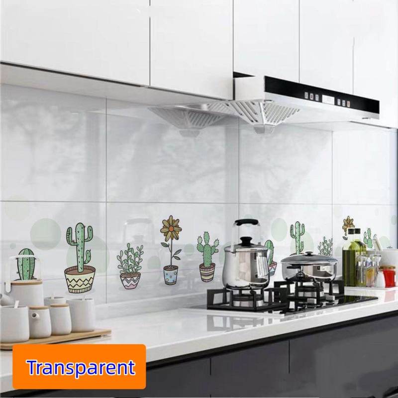 Ölbeständiger Küchenherd-Aufkleber, selbstklebende Tapeten, wasserfest, hochtemperaturbeständig, Küchendekoration, Kontaktpapier 60cm x 500cm von Joom DACH