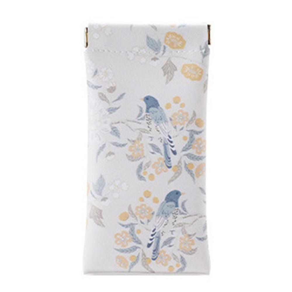 Ölgemälde Muster Brillenetui PU Leder Automatisches Schließen Sonnenbrillenetui Tragbare Schutzhülle für Brillen weiß von Joom DACH