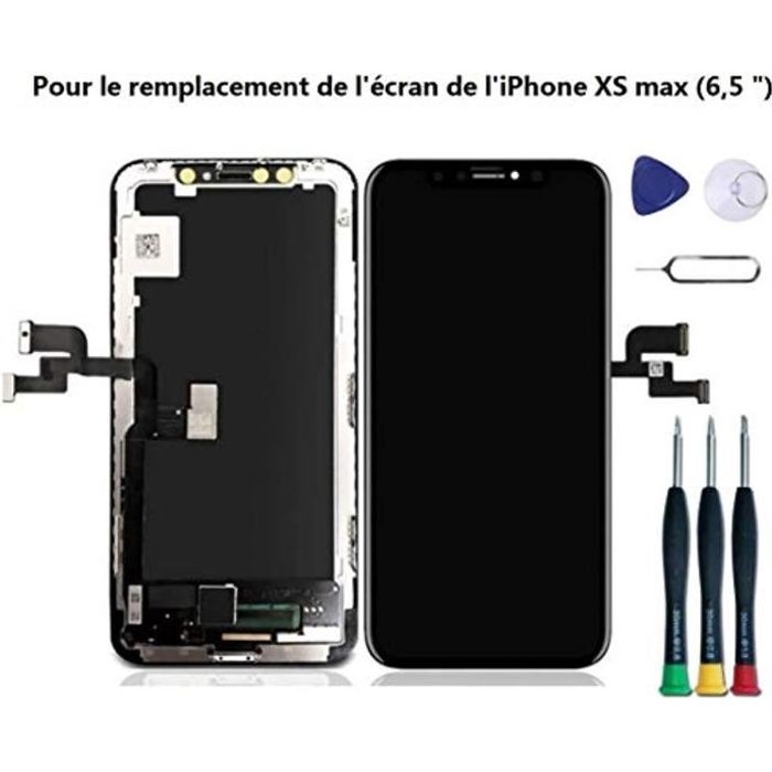 OLED Touchscreen für iPhone XS Max Ersatzglas 3D Touch Display-Bildschirm mit Komplettem Reparatur-Werkzeugsatz (6.5 OLED Touchscreen für iPhone XS Max Ersatzglas 3D Touch Display-Bildschirm mit Komplettem Reparatur-Werkzeugsatz (6.5 von Joom DACH
