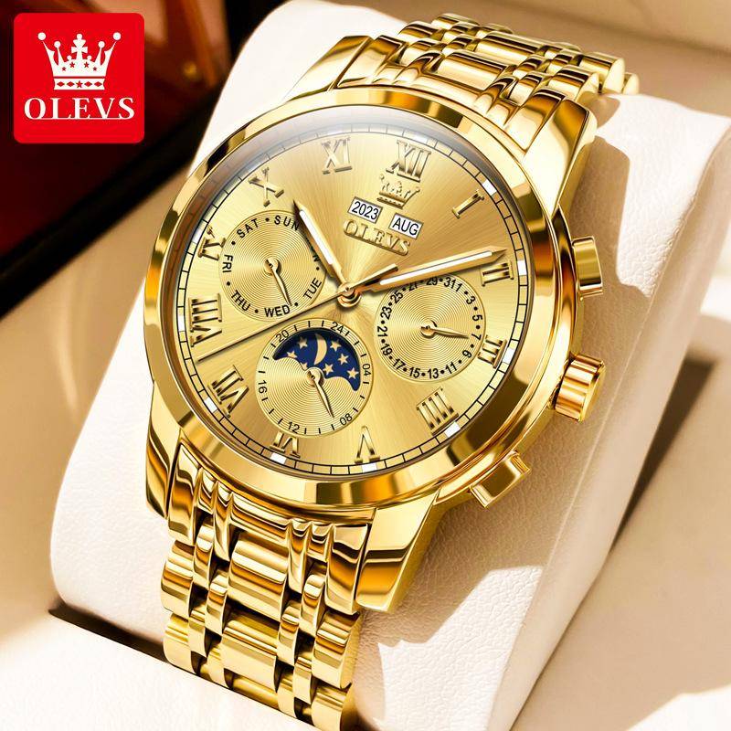 OLEVS Marke Uhr Wasserdichte Multi-funktionale Mechanische Uhr Herren Uhr Männer von Joom DACH