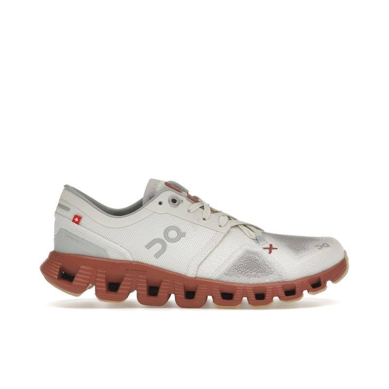 ON Cloud X 3 Ice Auburn Damen Sneaker Creme 60.97791 41 von Joom DACH