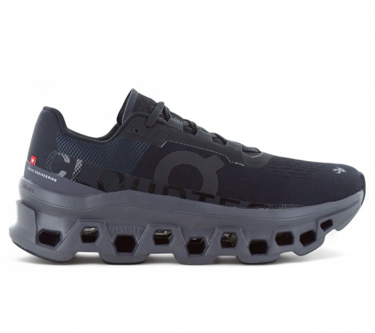 ON Running Cloudmonster - Damen Laufschuhe Cloud Schuhe Black-Magnet 61.99024 ORIGINAL EU 37 US 6 schwarz von Joom DACH