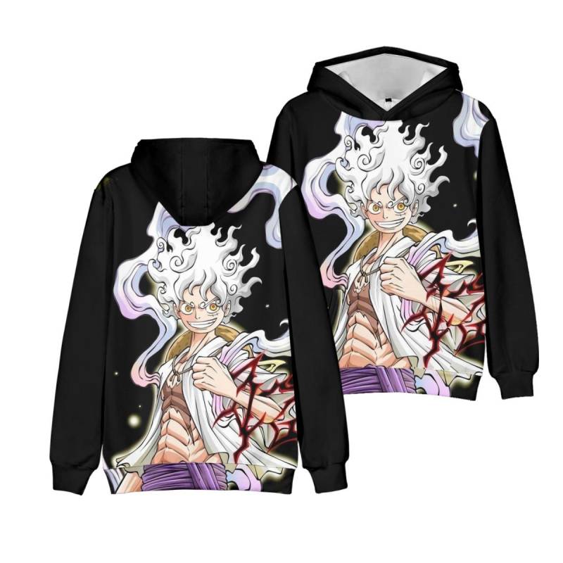 ONE PIECE Cartoon-Muster Anime Hoodies Männer/Frauen Monkey D. Ruffy Kapuzenpullover Sweatshirts Übergroße Harajuku Sweatshirts XL schwarz ONE PIECE Cartoon-Muster Anime Hoodies Männer/Frauen Monkey D. Ruffy Kapuzenpullover Sweatshirts Übergroße Harajuku Sweatshirts XL schwarz von Joom DACH