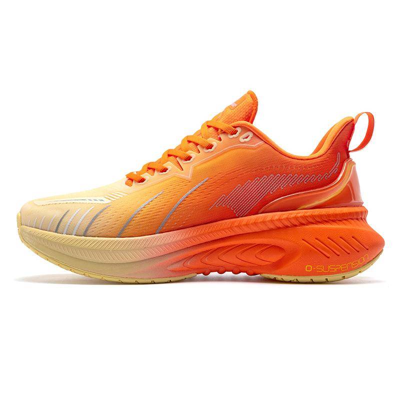 ONEMIX 2023 Top-Dämpfungs-Laufschuhe, geeignet für schwere Läufer, Schnür-Sportschuhe, rutschfeste Outdoor-Sneaker für Herren 42 orange von Joom DACH