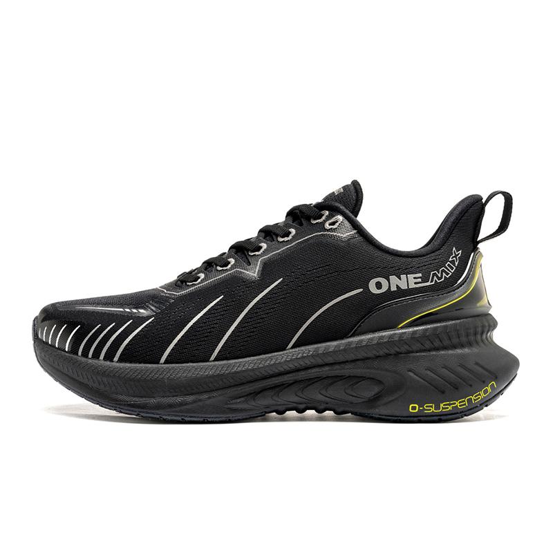 ONEMIX 2024 Neue Stil Top Dämpfung Laufschuhe für Männer Sport Schuhe Rutschfeste Outdoor Athletic Athletic Gym Fitness Walking turnschuhe 44 schwarz von Joom DACH