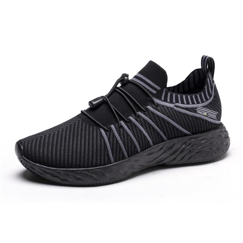 ONEMIX 2024 Technologie Antifouling Laufschuhe für Männer Wasserdicht Atmungsaktiv Turnschuhe Männlichen Outdoor Anti-Rutsch Leicht zu Reinigen Sport Schuhe 47 schwarz von Joom DACH
