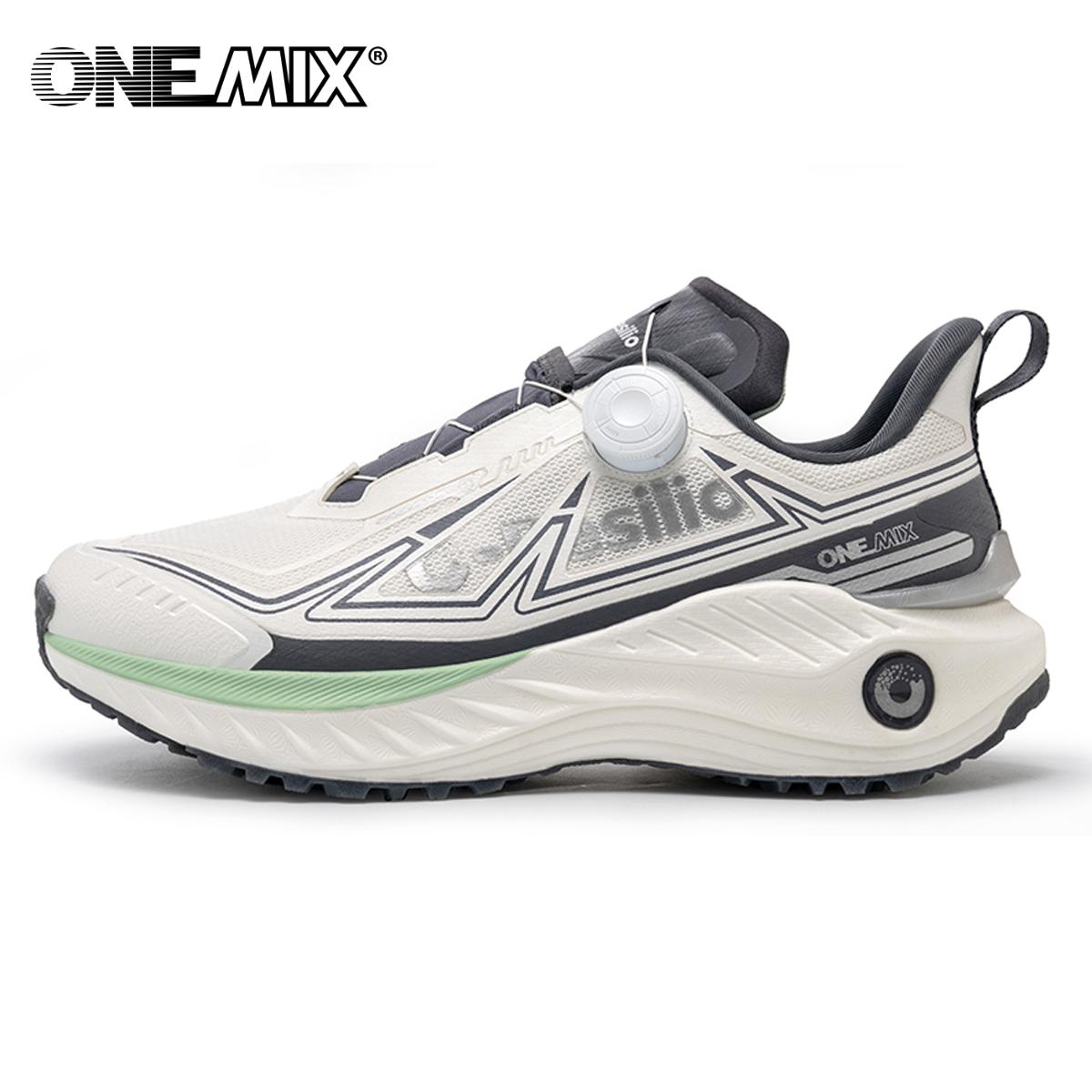 ONEMIX Herbst Winter Outdoor Cross-country Laufschuhe Männer Mit Stoßdämpfung Wandern Turnschuhe Frauen Tragen-beständig 43 weiß von Joom DACH