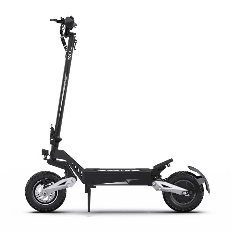 OOTD T10 Faltbarer Elektroroller 500W Motor 48V 13.5AH Akku Reichweite 45KM 11 Zoll Reifen E-Scooter 48V 13.5Ah schwarz von Joom DACH
