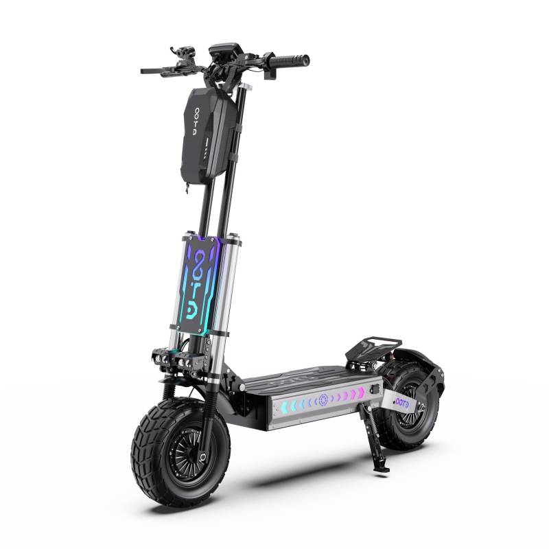 OOTD T90 Faltbarer All-Terrain E-Scooter Für Erwachsene 60V31.2Ah Akku 3000W*2 Dualmotor 13 Zoll Offroad-Reifen Outdoor-Pendeln Elektrischer Roller von Joom DACH