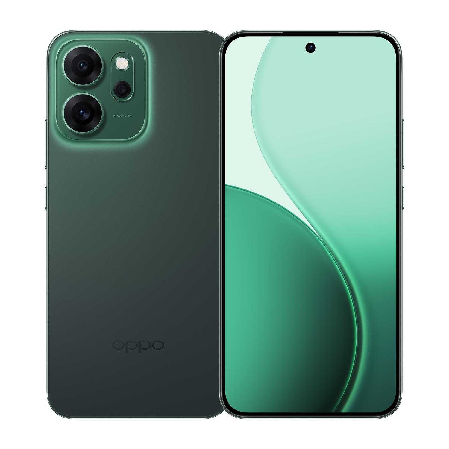 OPPO Reno14 F 5G 8GB RAM 256GB ROM KI-Handy KI-Blitzfotografie KI-Editor 2.0 grün von Joom DACH