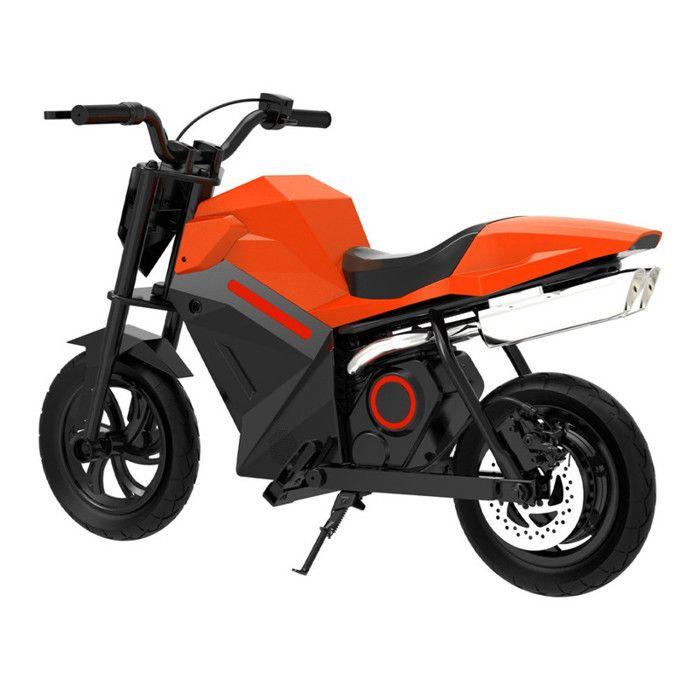 OVIVO ADV250 - Elektrisches Motorrad für Kinder - 21,6 V 4 Ah - Maximale Reichweite 14 km - 12,5 Zoll - Orange von Joom DACH