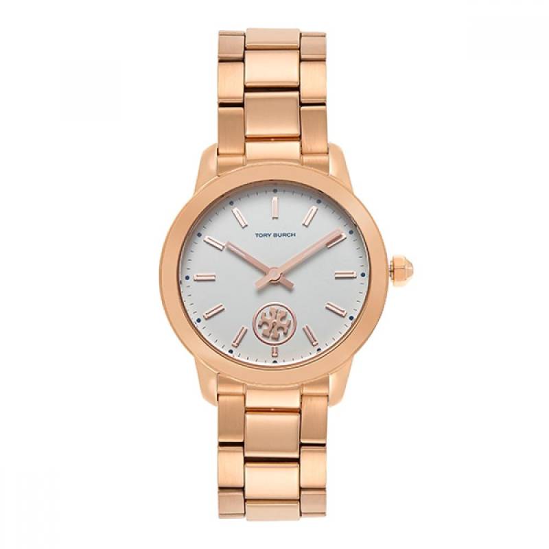 Offiziell importierte echte Tory Burch Tbw1307 CollinS Damen-Metalluhr TBW1307 von Joom DACH