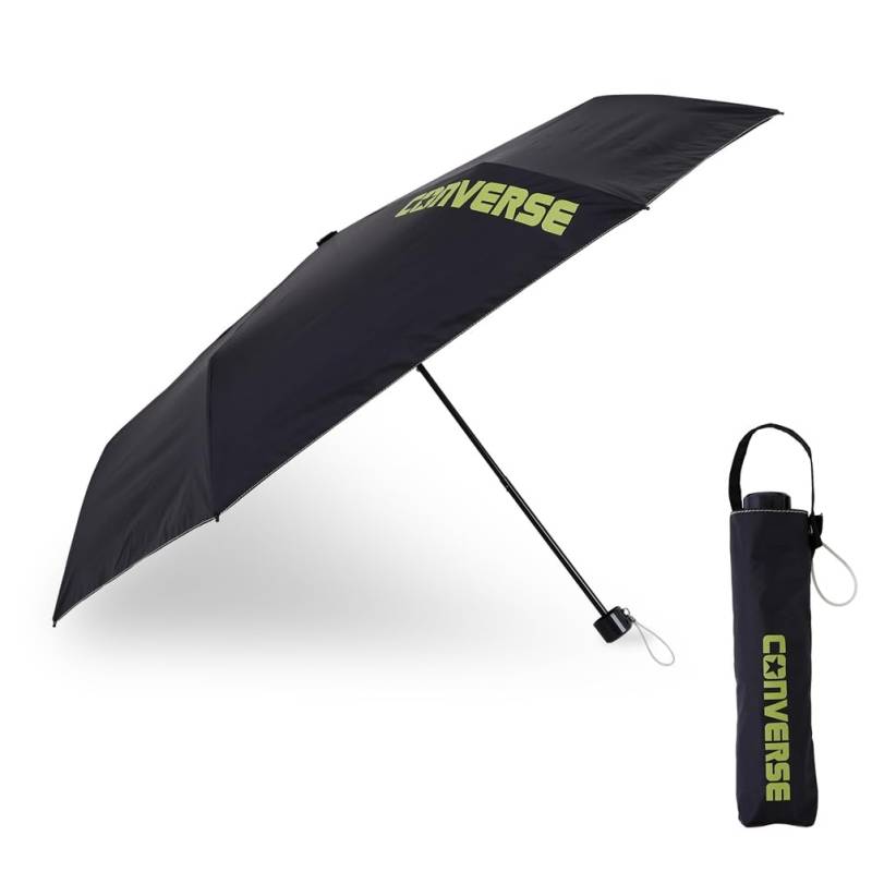 Ogawa Converse Kids Folding UV Protection Rate Shading Rate Over Heat Insulation Antibacterial Treatment Water 55cm Plain Water Hand For Sunny and schwarz von Joom DACH