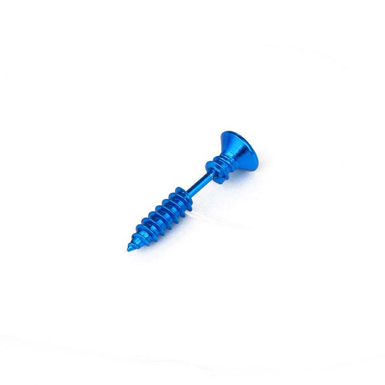 Ohrstecker Mode Edelstahl Punk Mädchen Ohrschmuck Rock Gothic Unisex Ohrstecker von Joom DACH