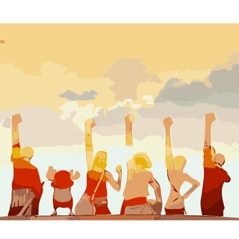 One Piece Anime DIY Malen nach Zahlen Kits Färbung Ölgemälde auf Leinwand Zeichnung Geschenk Home Decor no frame von Joom DACH