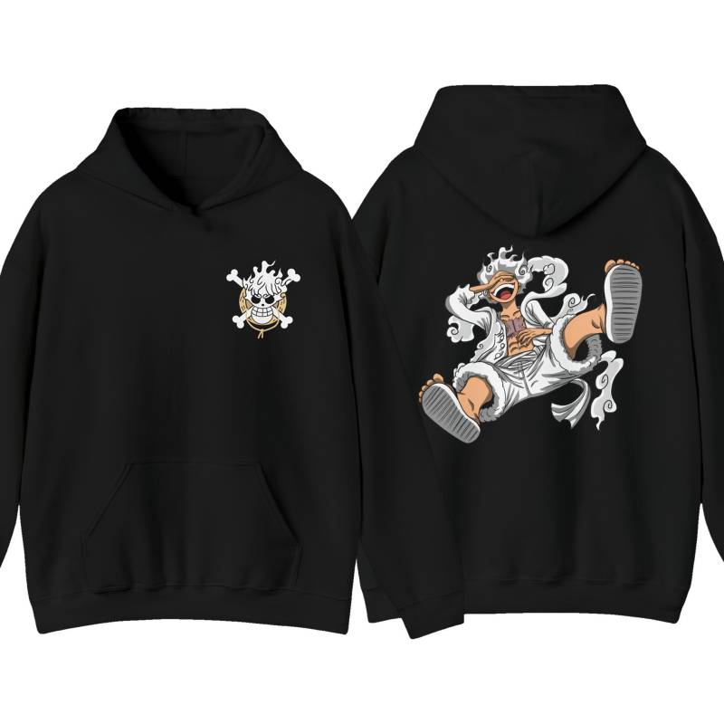 One Piece Anime Herren Sweatshirt Monkey D. Luffy Bedruckte Unisex Pullover Hoodies Damen Oversized Harajuku Kapuzenpullover M von Joom DACH