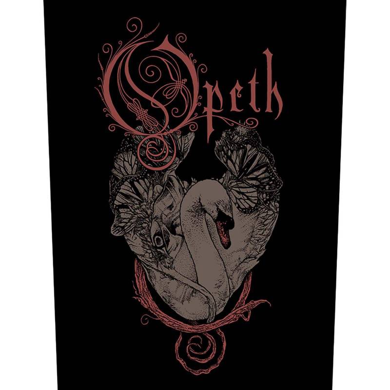 Opeth-Logo-Schwanen-Patch One Size schwarz von Joom DACH