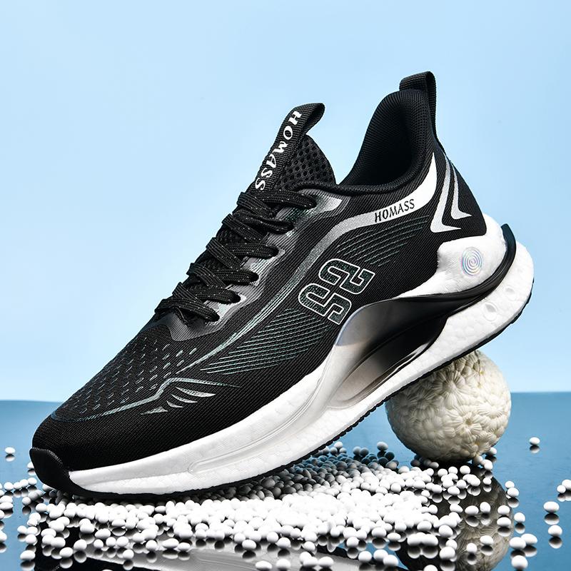 Original Design Herren Laufschuhe für Frauen Popcorn Sohle Kissen Jogging Sport Schuhe Outdoor Sneakers Männer Pendler Schuhe Männlich 45 von Joom DACH