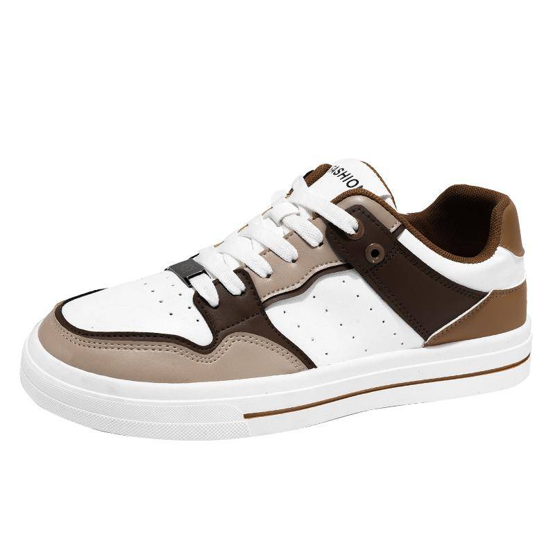 Original Herren Sneaker Angebote Tennis Herren Trend Sommerschuhe für Herren Herrenschuhe Echtes Leder Rindsleder Slipper 41 von Joom DACH