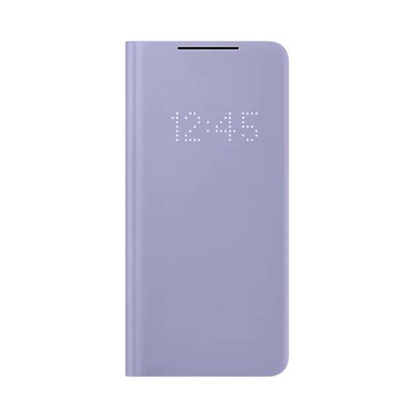 Original LED Smart View Flip-Telefonhülle für Samsung Galaxy S21+ S21 Plus LED Wallet Cover For Galaxy S21 Plus violett von Joom DACH