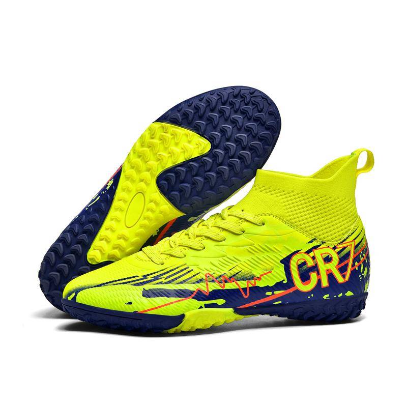 Originale Fußballschuhe für Herren Professionelle Fußballplatzstollen Society-Stiefel Hallenfußballschuhe Training De Futbol 37 von Joom DACH