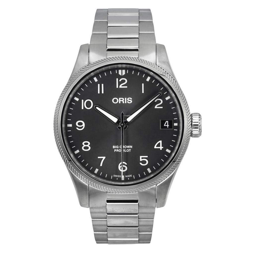 Oris Big Crown ProPilot Edelstahl Graues Zifferblatt Automatik 01 751 7761 4063-07 8 20 08P 100M Herrenuhr grau von Joom DACH