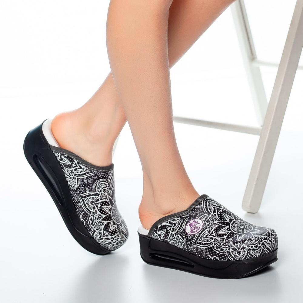 Orthopädische Clogs für Damen, Medizinische Sabo-Schuhe, rutschfeste Hausschuhe, Krankenschwester, Arzt, Hebamme 38 von Joom DACH