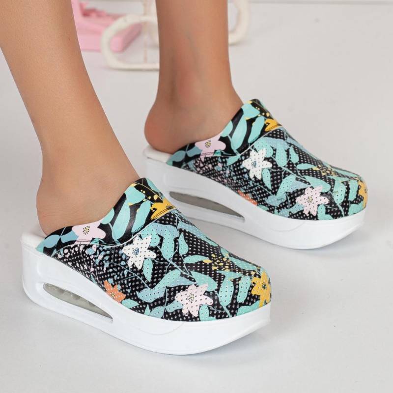 Orthopädische Clogs für Damen, Medizinische Sabo-Schuhe, rutschfeste Hausschuhe, Krankenschwester, Arzt, Hebamme 38 von Joom DACH