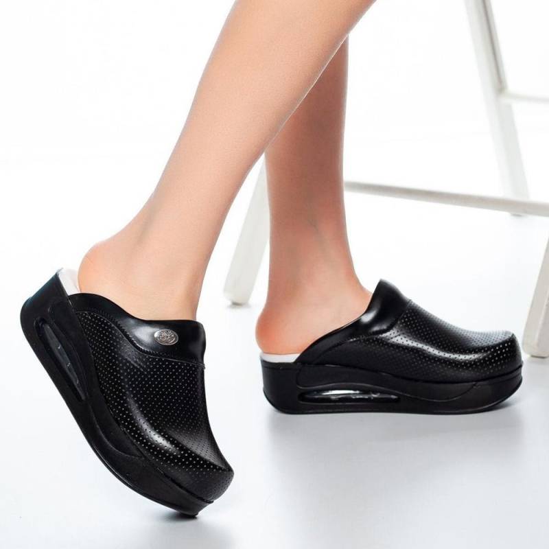 Orthopädische Medizinische Hausschuhe Krankenschwester Arzt Zahnarzt Krankenhaus Clogs Qualität Flip Flpps Bequeme Schuhe Arbeitssandalen Frauen Rutschfeste Rutsche 41 oliven schwarz von Joom DACH