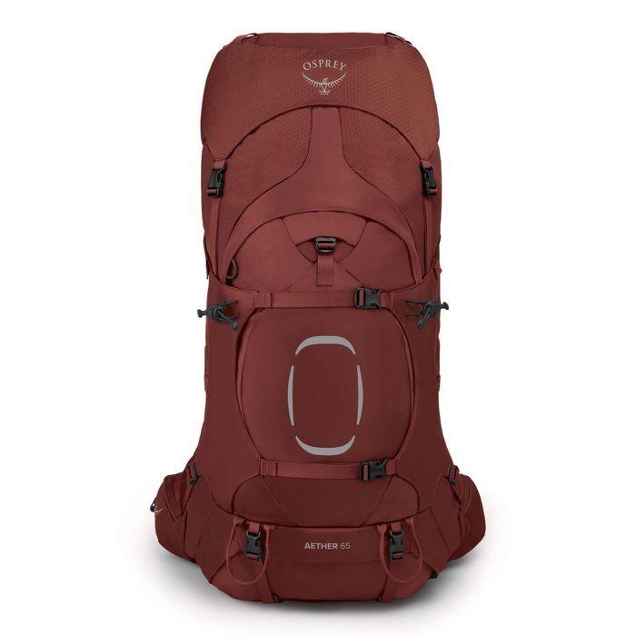 Osprey Rucksack terracotta für Damen und Herren - Aether 65 S / M Deep Acorn Red 304425 von Joom DACH